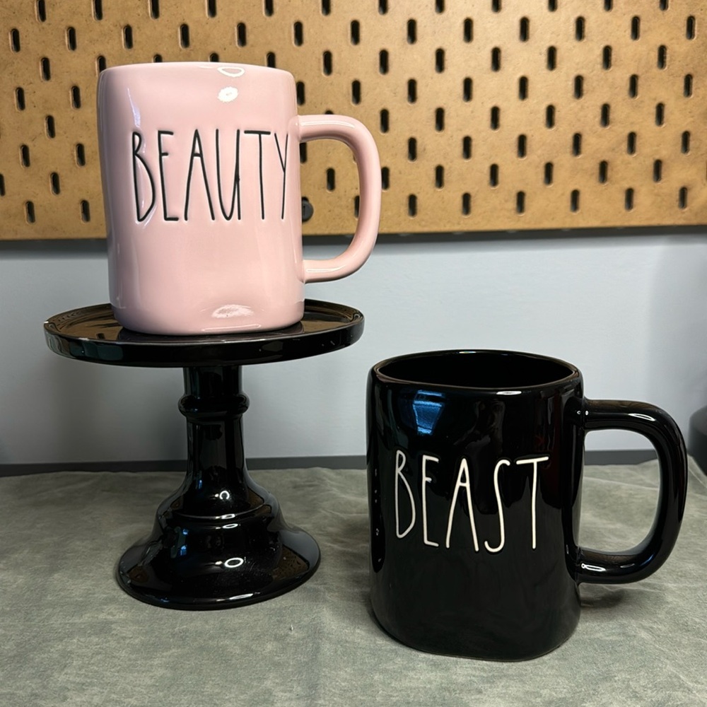 COPY - Rae Dunn Beauty and the Beast coffee/tea mug set